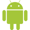 green color android symbol