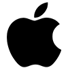 black apple icon