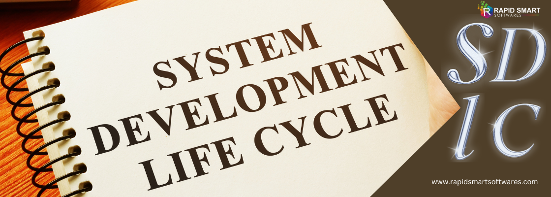 image of system development life cycle text